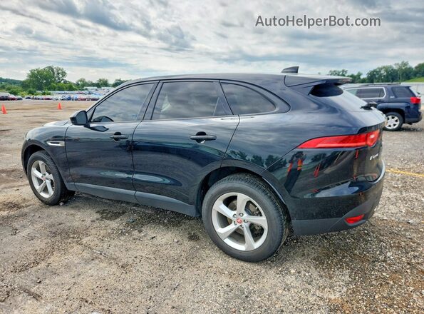 SADCJ2GX1JA237699 2018 JAGUAR F-PACE Black Задня ліва чверть