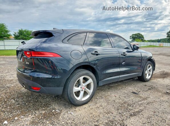 SADCJ2GX1JA237699 2018 JAGUAR F-PACE Black Задня права чверть