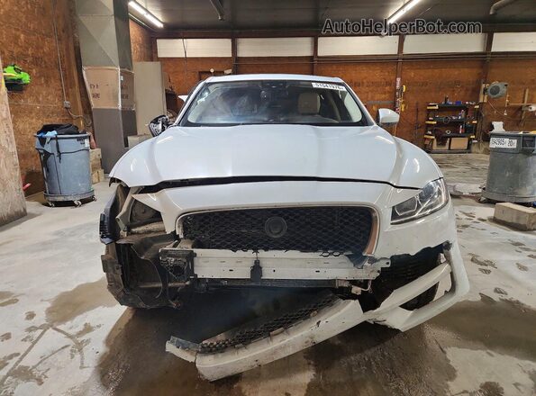 SADCJ2GX3JA238188 2018 JAGUAR F-PACE White Vista frontal