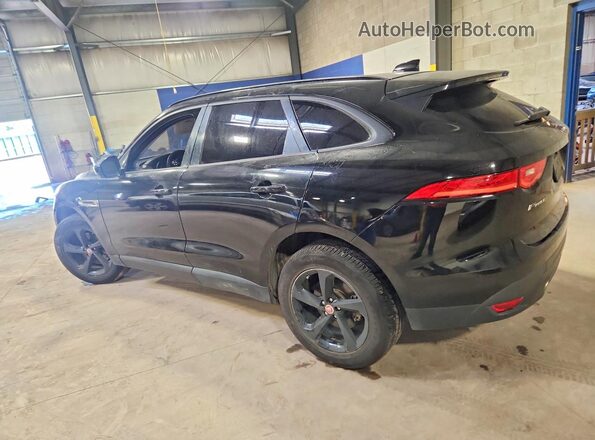 SADCJ2GX6JA282573 2018 JAGUAR F-PACE Black Tył lewy