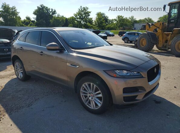 SADCK2BV1HA895844 2017 JAGUAR F-PACE Brown Przód prawy