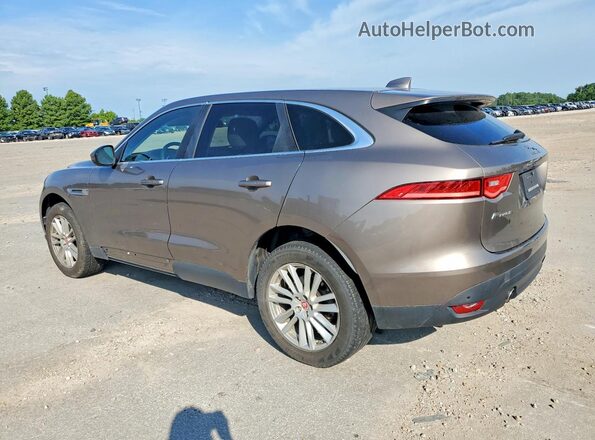 SADCK2BV1HA895844 2017 JAGUAR F-PACE Brown Tył lewy