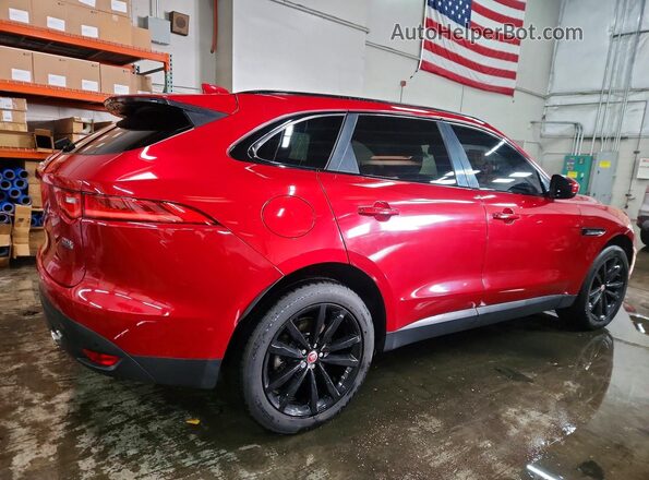 SADCK2BV3HA491217 2017 JAGUAR F-PACE Red Հետևի աջ