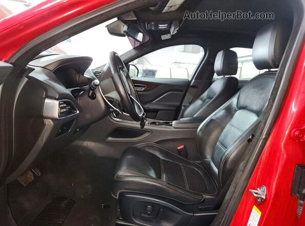 SADCK2BV3HA491217 2017 JAGUAR F-PACE Red Սալոնի դիմացի տեսք