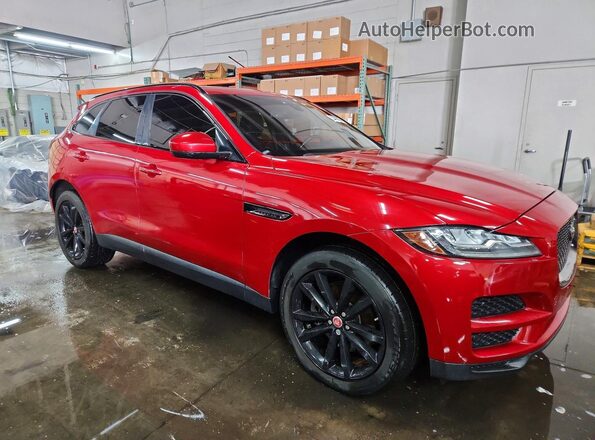 SADCK2BV3HA491217 2017 JAGUAR F-PACE Red Առջևի աջ