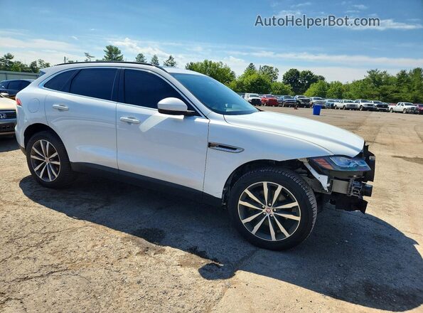 SADCK2BV4HA499214 2017 JAGUAR F-PACE Белый Передняя правая четверть