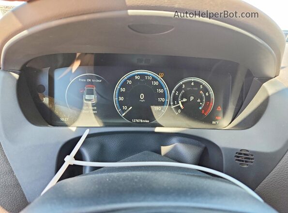 SADCK2BV4HA499214 2017 JAGUAR F-PACE Белый Вид щитка приборов