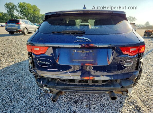 SADCK2BV4HA890041 2017 JAGUAR F-PACE Blue უკანა ხედი