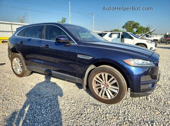 SADCK2BV4HA890041 2017 JAGUAR F-PACE Blue წინა მარჯვენა