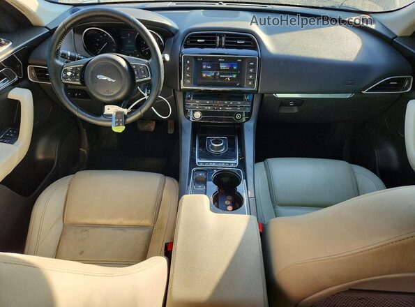 SADCK2BV4HA890041 2017 JAGUAR F-PACE Blue წინა პანელის ხედი