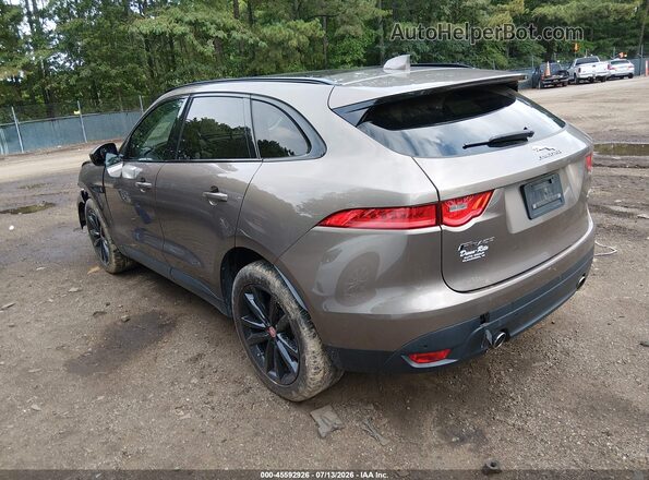 SADCK2BV5HA075184 2017 JAGUAR F-PACE Brown Trasero izquierdo