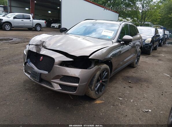 SADCK2BV5HA075184 2017 JAGUAR F-PACE Brown Vista tres cuartos delantera izquierda