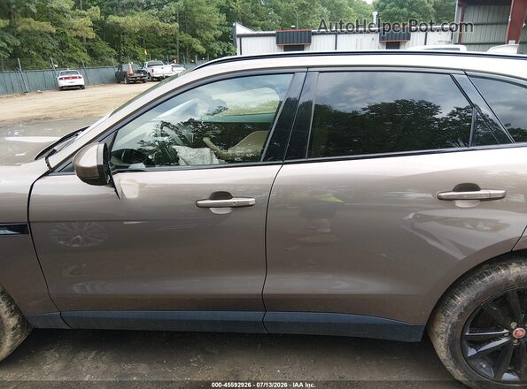 SADCK2BV5HA075184 2017 JAGUAR F-PACE Brown Vista interior de 360 grados