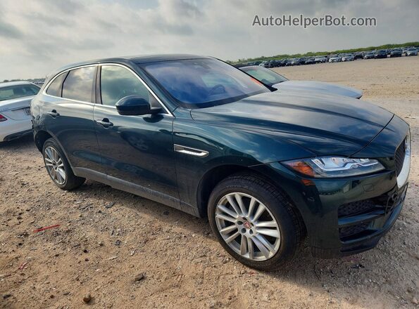 SADCK2BV8HA898790 2017 JAGUAR F-PACE Зеленый Передняя правая четверть