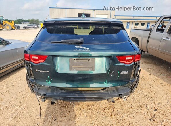 SADCK2BV8HA898790 2017 JAGUAR F-PACE Зеленый Вид сзади