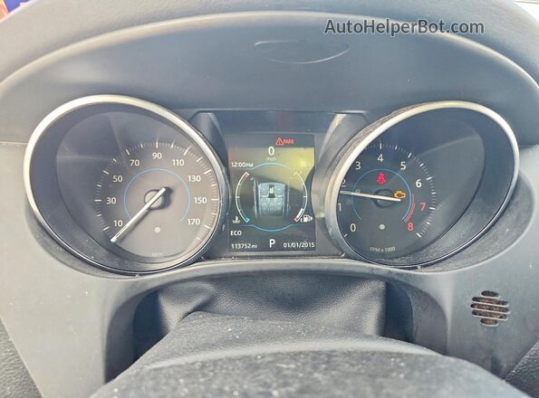 SADCK2BV8HA898790 2017 JAGUAR F-PACE Зеленый Вид щитка приборов