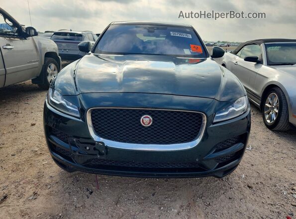 SADCK2BV8HA898790 2017 JAGUAR F-PACE Зеленый Вид спереди