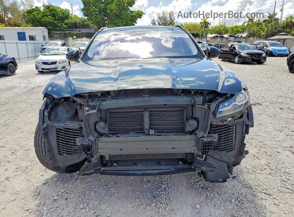 SADCK2BV9HA088634 2017 JAGUAR F-PACE Green Widok z przodu