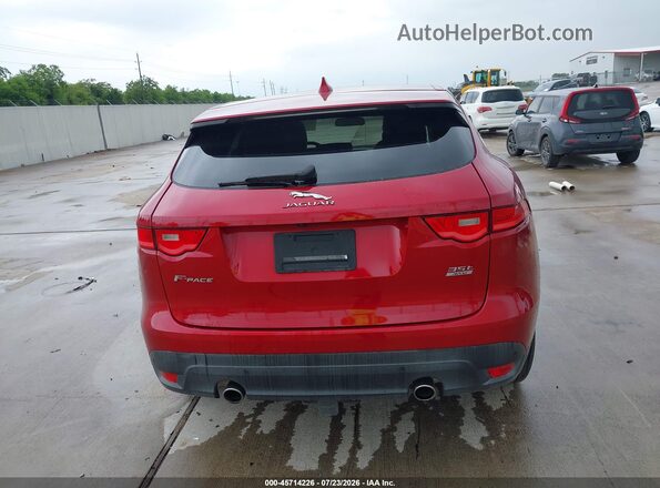 SADCK2BVXHA066657 2017 JAGUAR F-PACE Красный 