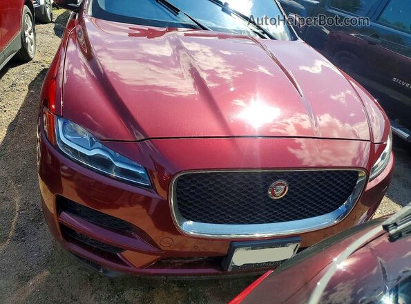 SADCK2BVXHA885720 2017 JAGUAR F-PACE Красный Вид спереди