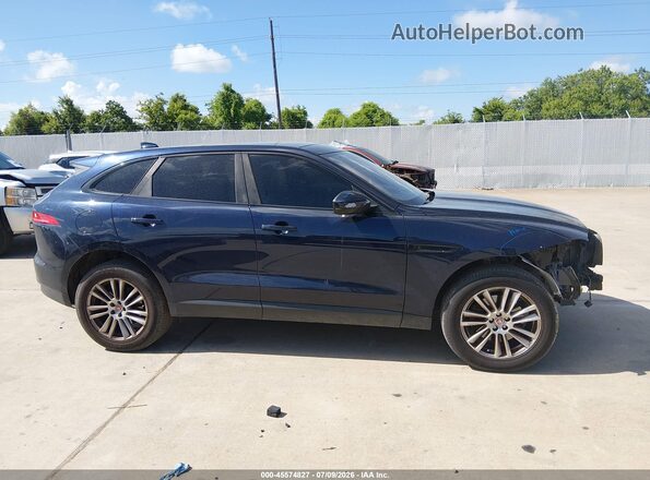 SADCK2EV4JA246475 2018 JAGUAR F-PACE Blue Vista interior trasera