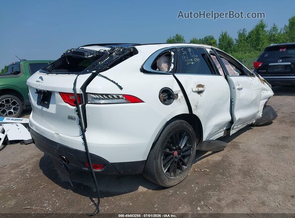 SADCK2EV6JA240063 2018 JAGUAR F-PACE White Задня права чверть