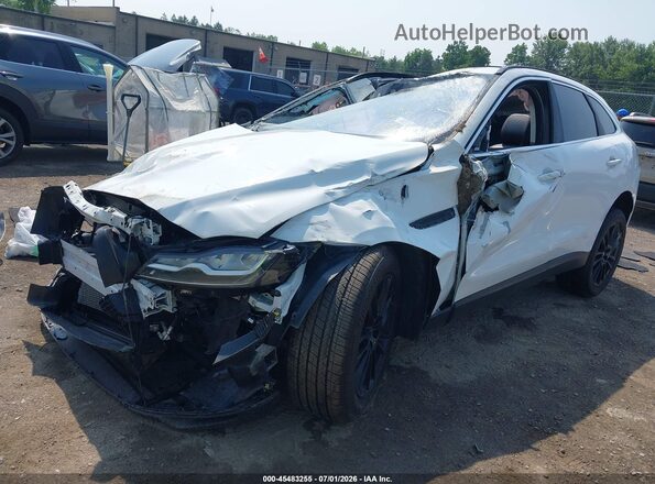 SADCK2EV6JA240063 2018 JAGUAR F-PACE White Передня ліва чверть