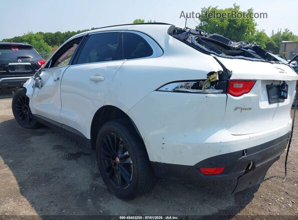 SADCK2EV6JA240063 2018 JAGUAR F-PACE White Задня ліва чверть