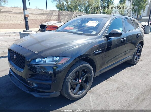 SADCK2FN5KA365250 2019 JAGUAR F-PACE Black Առջևի ձախ երեք քառորդ տեսարան