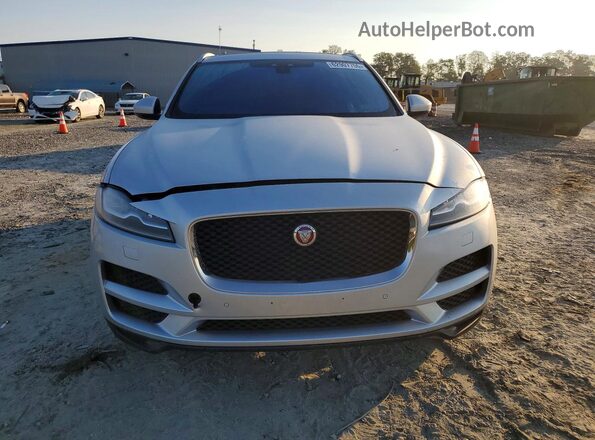 SADCK2FN8JA255260 2018 JAGUAR F-PACE Серебряный Вид спереди