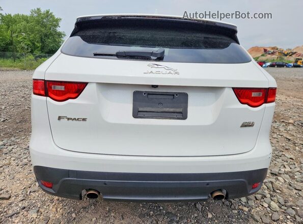 SADCK2FX3JA259962 2018 JAGUAR F-PACE White Հետևի տեսք