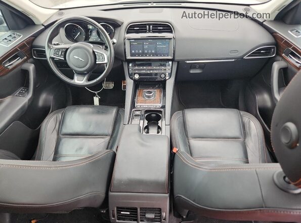 SADCK2FX3KA357715 2019 JAGUAR F-PACE White Widok deski rozdzielczej