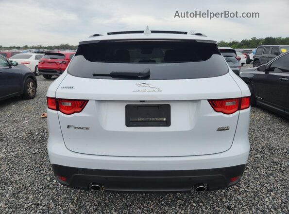 SADCK2FX3KA357715 2019 JAGUAR F-PACE White Widok z tyłu