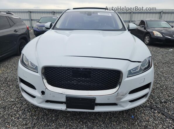SADCK2FX3KA357715 2019 JAGUAR F-PACE White Widok z przodu