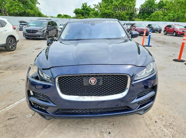 SADCK2FX3LA618164 2020 JAGUAR F-PACE Blue Դիմացի տեսք
