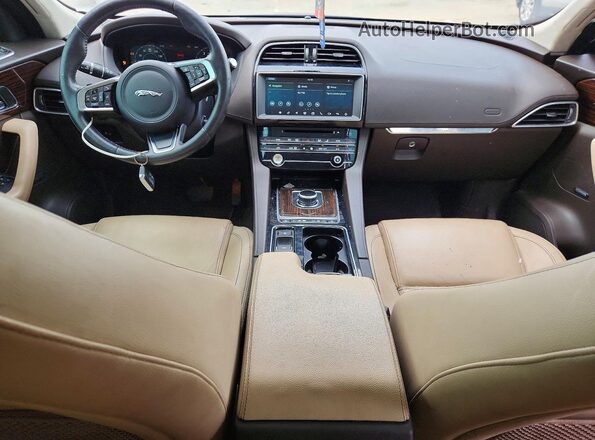 SADCK2FX3LA618164 2020 JAGUAR F-PACE Blue Առջևի վահանակի տեսք