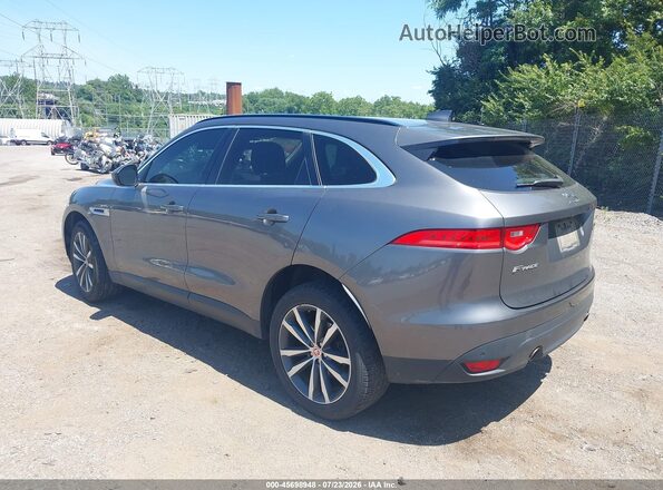 SADCK2FX4KA397138 2019 JAGUAR F-PACE Серый Задняя левая четверть