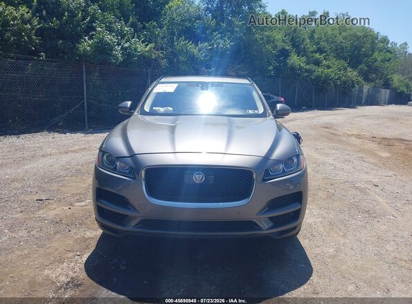 SADCK2FX4KA397138 2019 JAGUAR F-PACE Серый Вид спереди