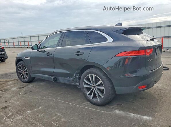 SADCK2FX5JA258683 2018 JAGUAR F-PACE Black უკანა მარცხენა