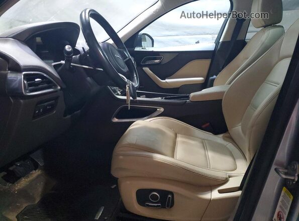 SADCK2FX5LA618408 2020 JAGUAR F-PACE Gray Widok wnętrza z przodu