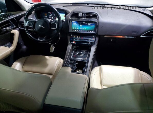 SADCK2FX5LA618408 2020 JAGUAR F-PACE Gray Widok deski rozdzielczej