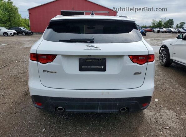 SADCK2FX5LA641803 2020 JAGUAR F-PACE White უკანა ხედი