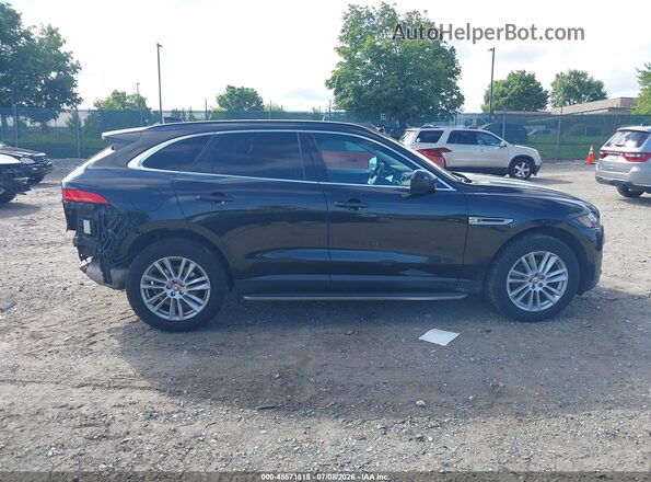 SADCK2FX7JA266445 2018 JAGUAR F-PACE Black Vista interior de 360 grados