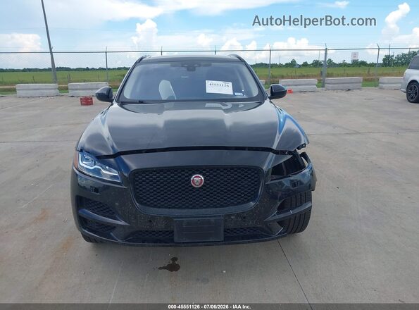 SADCK2FX7JA269667 2018 JAGUAR F-PACE Black ხელსაწყოთა პანელის ხედი
