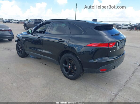 SADCK2FX7JA269667 2018 JAGUAR F-PACE Black უკანა მარცხენა