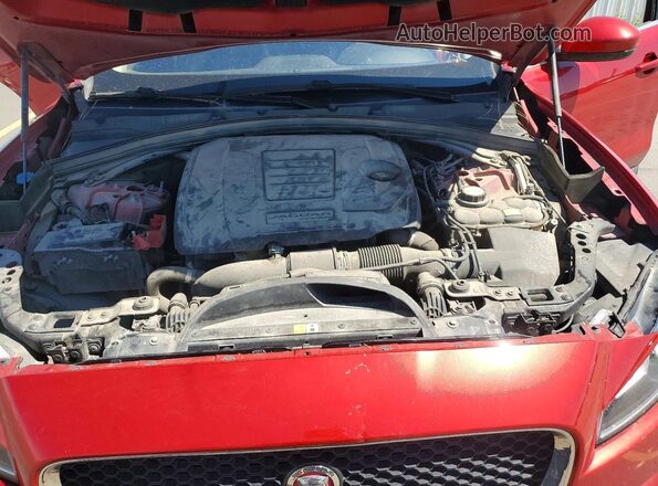 SADCK2FX8JA245250 2018 JAGUAR F-PACE Red Շարժիչի բաժամունքի տեսք