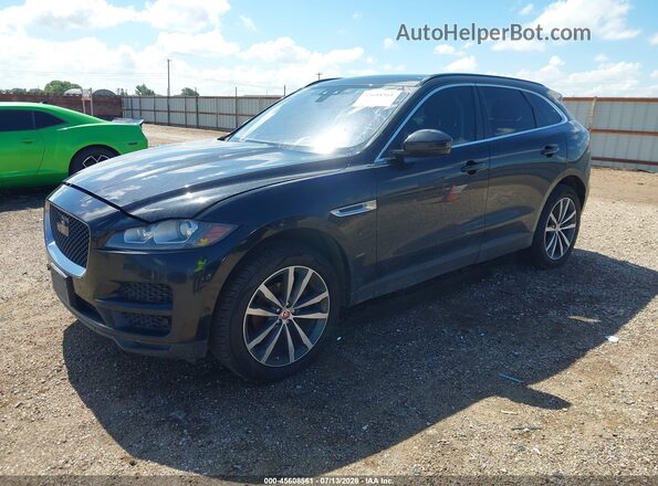 SADCK2FX9KA392470 2019 JAGUAR F-PACE Black Передня ліва чверть