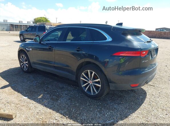 SADCK2FX9KA392470 2019 JAGUAR F-PACE Black Задня ліва чверть