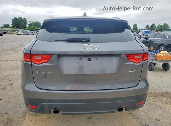 SADCK2FXXJA255164 2018 JAGUAR F-PACE Gray Vista trasera