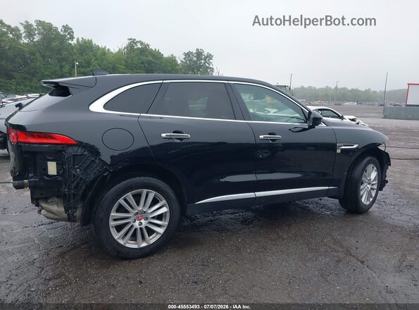 SADCK2FXXJA281361 2018 JAGUAR F-PACE Black Rear interior view